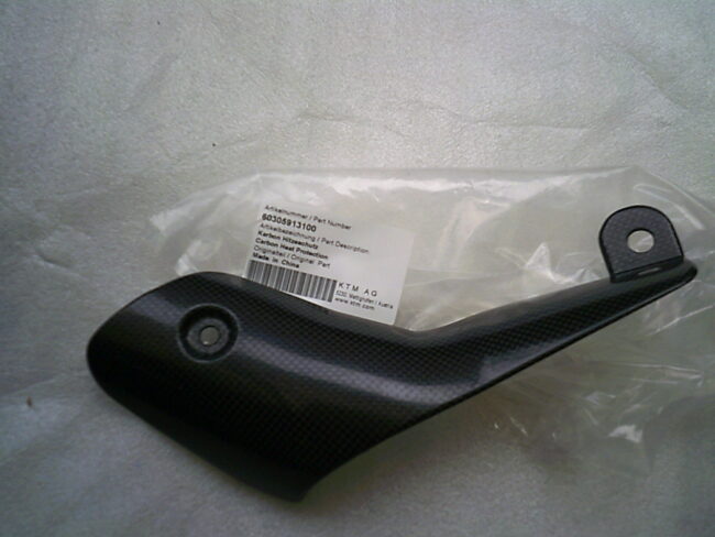 60305913100 Protection échappement carbone neuve KTM 1290 Adventure R