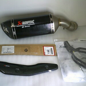 258EXP0101 Silencieux neuf AKRAPOVIC carbone + protecion carbone   KAWASAKI Z900