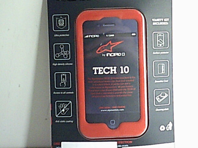 Coque d'Iphone 4/4S ALPINESTARS rouge