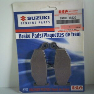 Plaquettes de frein SUZUKI 69100-15820