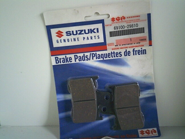 Plaquettes de frein SUZUKI 69100-29810