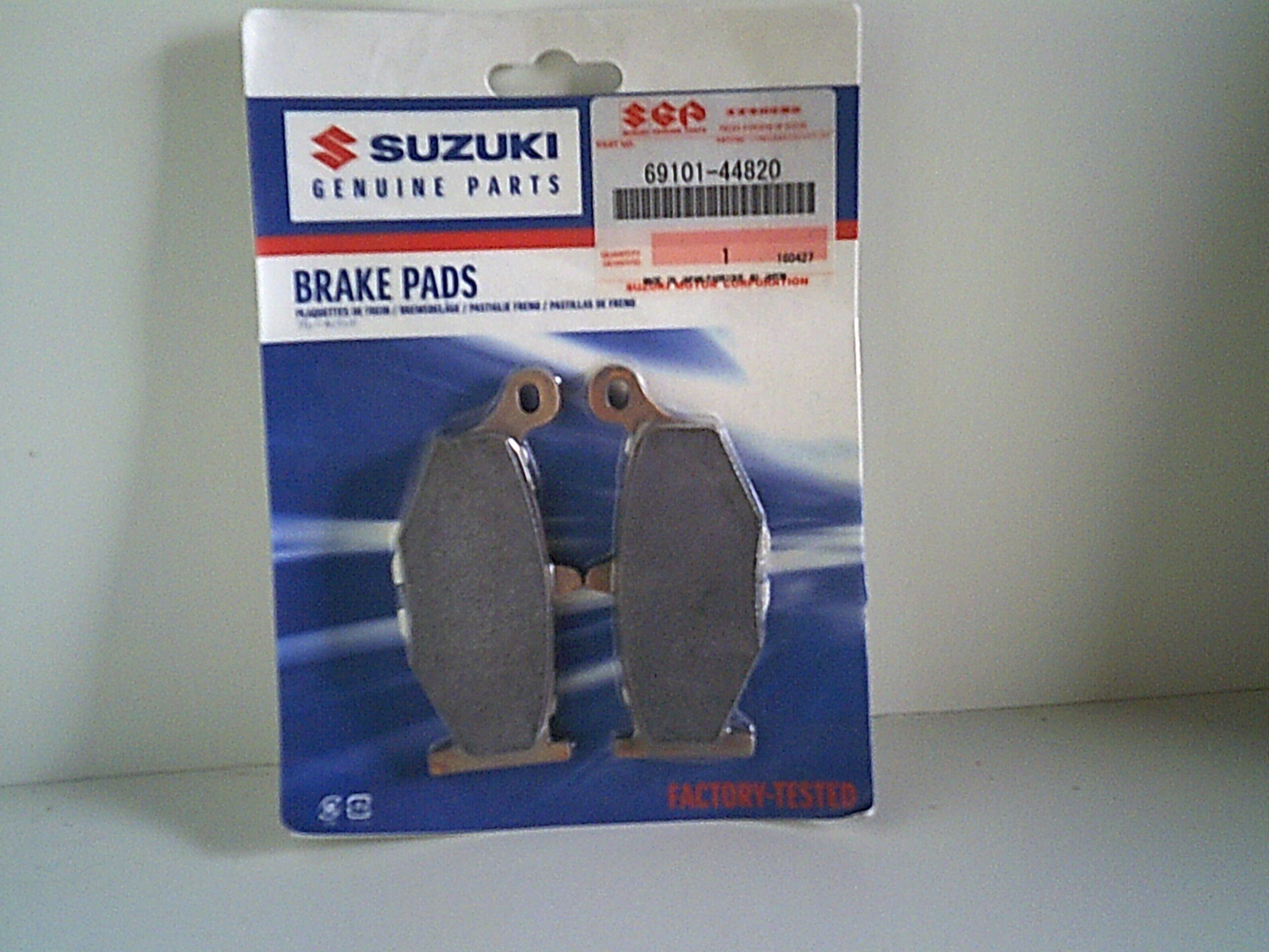 Plaquettes De Frein Avant Organiques DB PARTS - Compatibles Sym Symply 50 (2008) - Freinage Silencieux