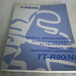 Manuel d'atelier d'occasion YAMAHA TTR 90