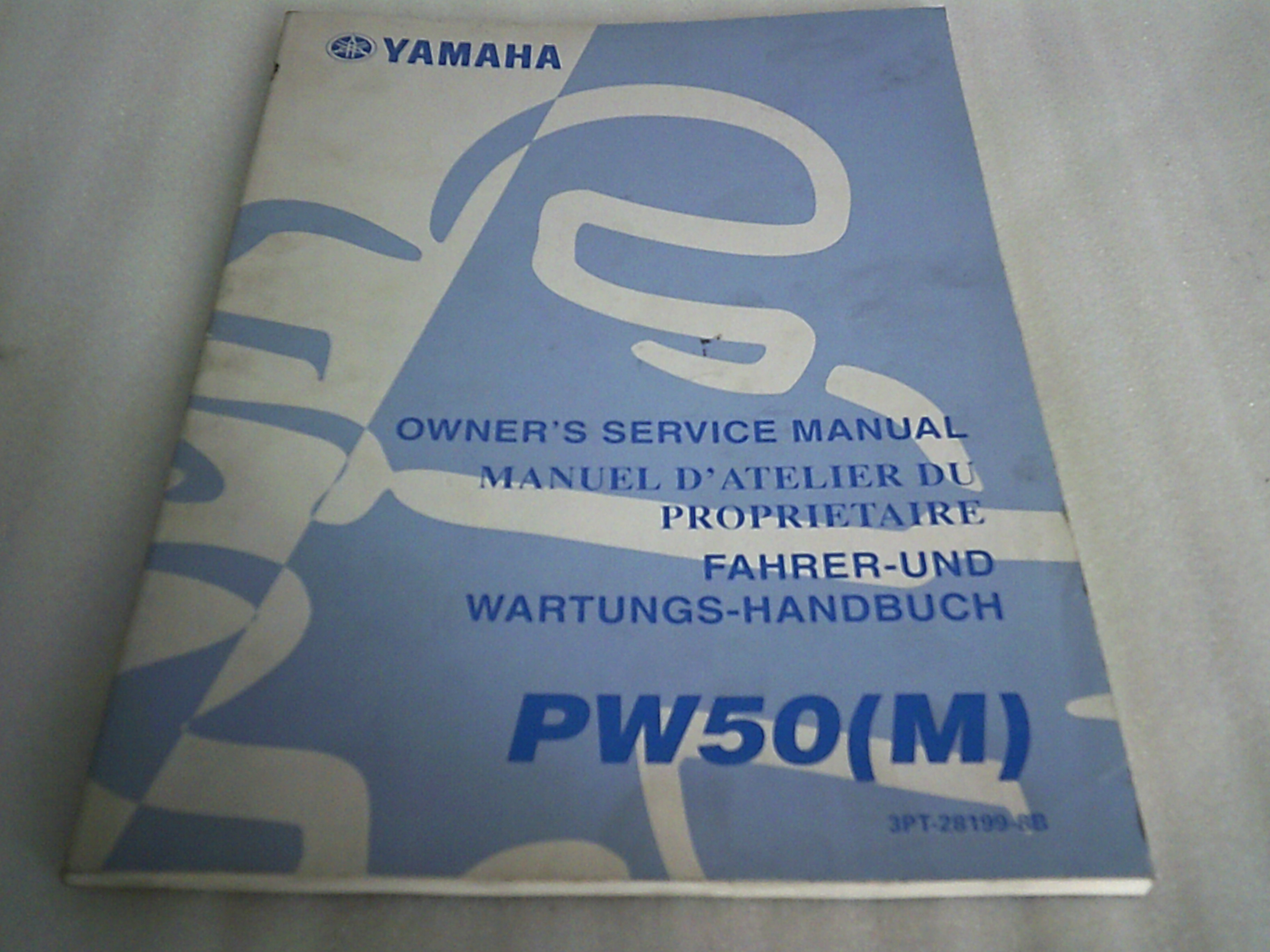 Manuel d'atelier d'occasion YAMAHA PW50