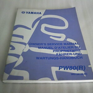 Manuel d'atelier d'occasion YAMAHA PW 80