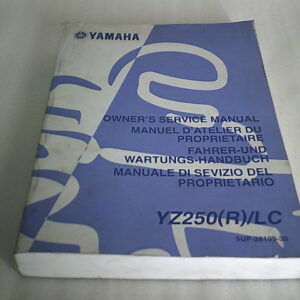 Manuel d'atelier d'occasion YAMAHA YZ 250