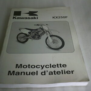 Manuel d'atelier KAWASAKI KX 250 F Année 2004