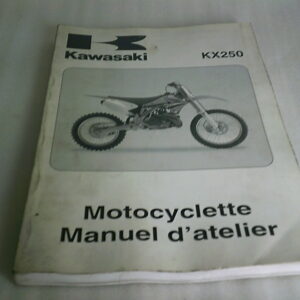 Manuel d'atelier KAWASAKI KX 250  Année 2005