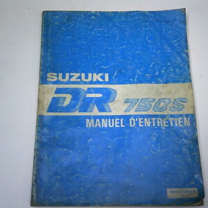 Manuel d'entretien d'occasion SUZUKI DR750S