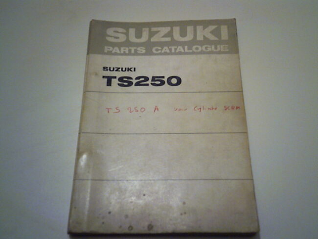 Parts list SUZUKI TS 250