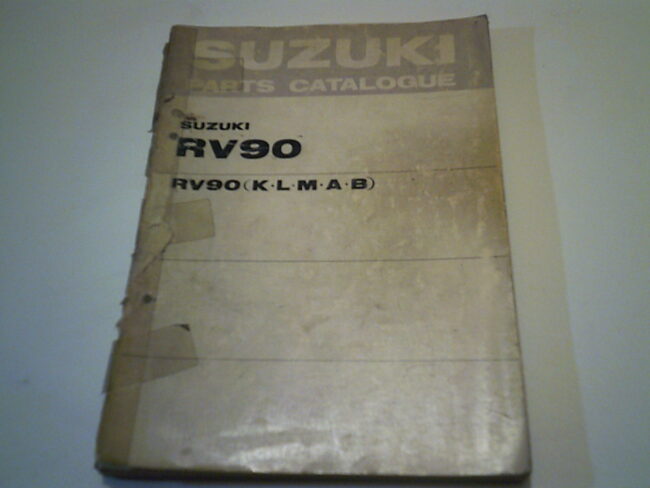 Parts list SUZUKI RV90