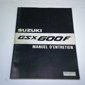 Manuel d'entretien d'occasion SUZUKI GSX 600 F