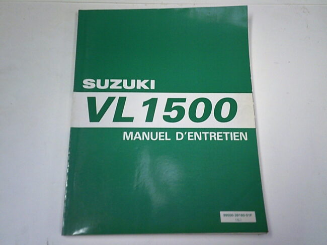 Manuel d'entretien d'occasion SUZUKI VL 1500