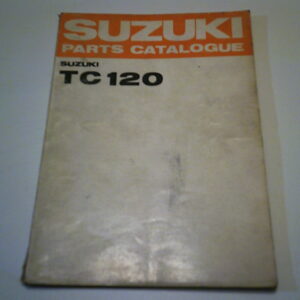 Parts list SUZUKI TC 120