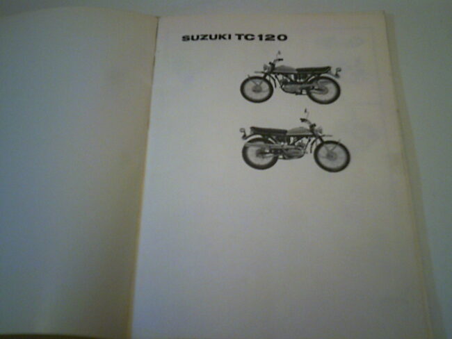 Parts list SUZUKI TC 120