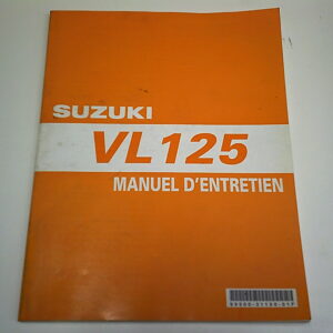 Manuel d'entretien  d'occasion SUZUKI VL 125