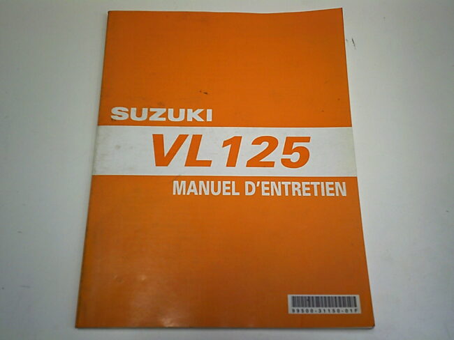 Manuel d'entretien  d'occasion SUZUKI VL 125