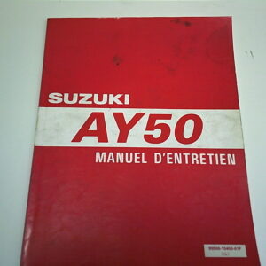 Manuel d'entretien  d'occasion SUZUKI AY 50