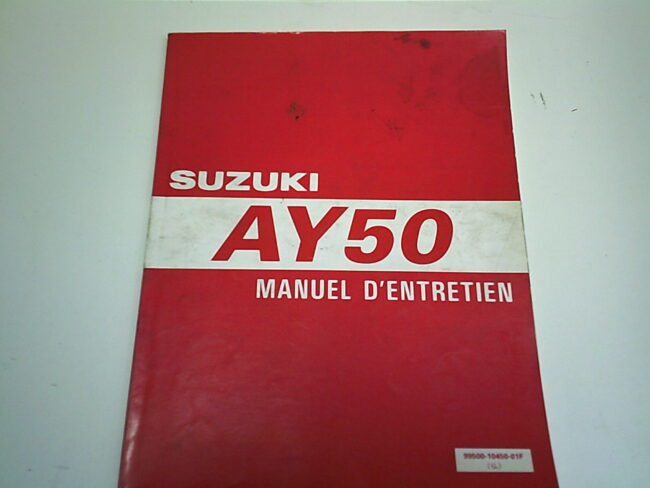 Manuel d'entretien  d'occasion SUZUKI AY 50