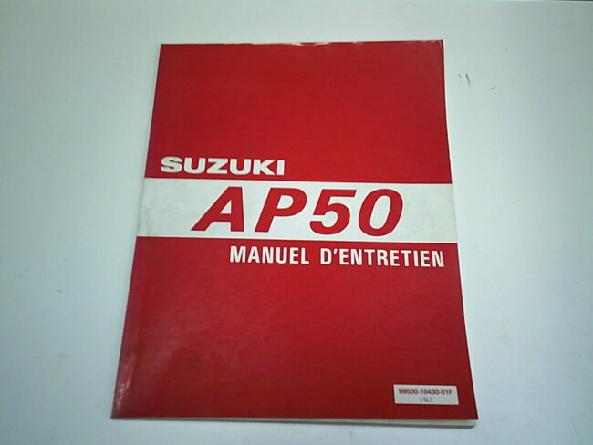 Manuel d'entretien  d'occasion SUZUKI AP 50