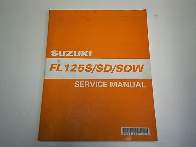 Manuel d'entretien  service manual  d'occasion SUZUKI FL 125 S / SD / SDW