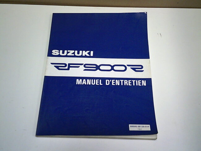 Manuel d'entretien   d'occasion SUZUKI RF 900 R