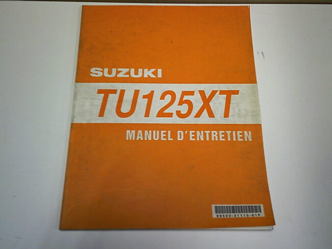 Manuel d'entretien   d'occasion SUZUKI TU 125 XT