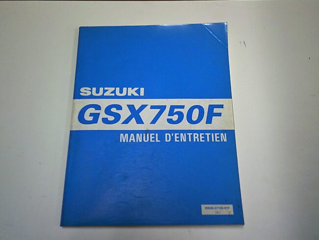 Manuel d'entretien   d'occasion SUZUKI GSX 750 F