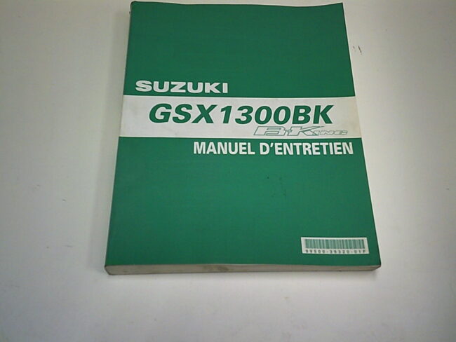 Manuel d'entretien   d'occasion SUZUKI GSX 1300 BK