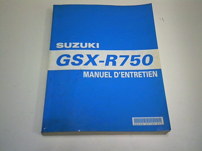 Manuel d'entretien   d'occasion SUZUKI GSXR 750 / 2008