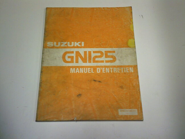 Manuel d'entretien   d'occasion SUZUKI GN 125