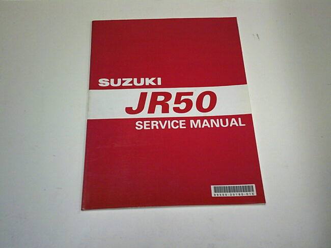 Manuel d'entretien  service manual d'occasion SUZUKI JR 50