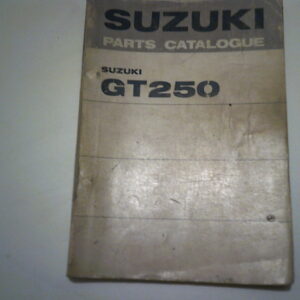 Parts list SUZUKI GT 250
