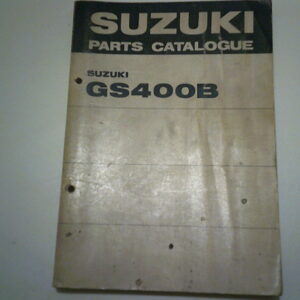 Parts list SUZUKI GS 400 B