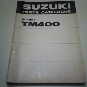 Parts list SUZUKI TM 400