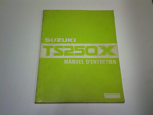 Manuel d'entretien   d'occasion SUZUKI TS 250 X