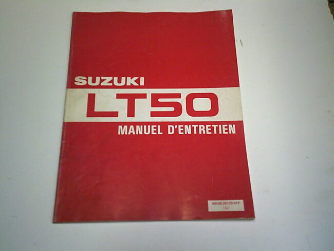 Manuel d'entretien  d'occasion SUZUKI LT 50