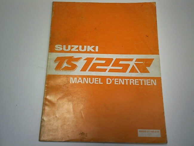 Manuel d'entretien d'occasion SUZUKI TS 125 R