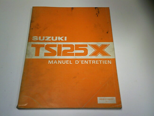 Manuel d'entretien d'occasion SUZUKI TS 125 X