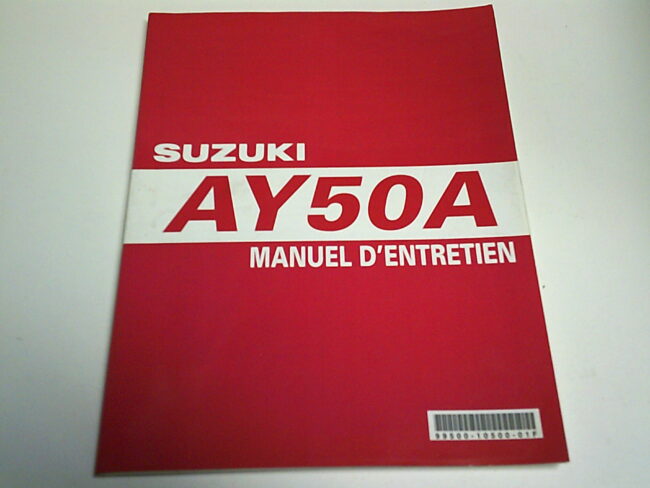 Manuel d'entretien   d'occasion SUZUKI AY 50 A